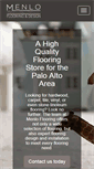 Mobile Screenshot of menloflooring.com
